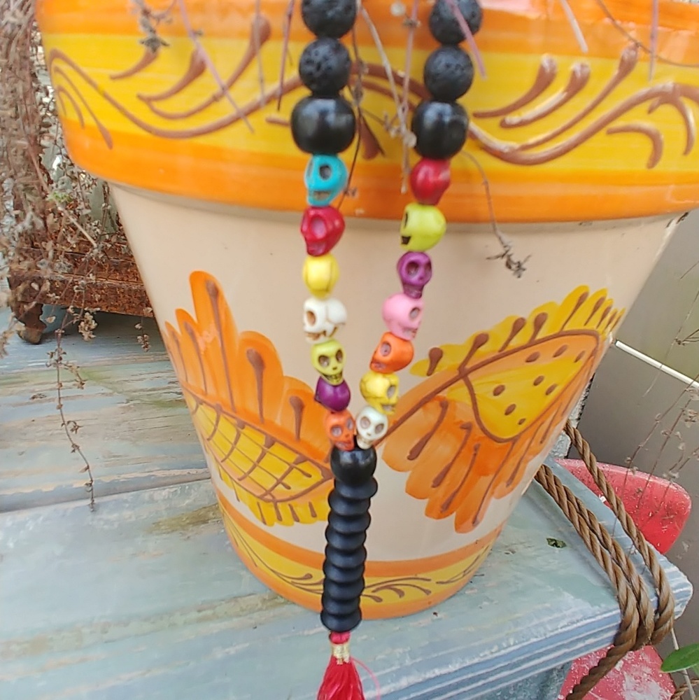 Skull Mala Necklace